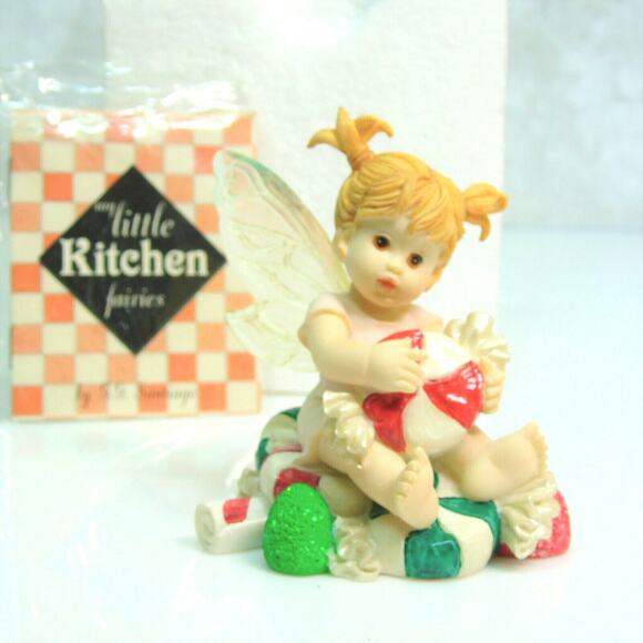 Little Kitchen Fairies Sweet Bon Bon Fairie Peppermint Gum Drops Candy Fairy Box - Picture 8 of 8